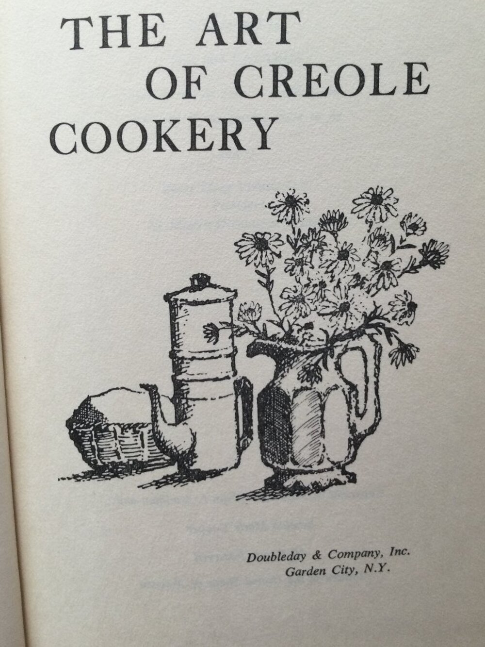 Creole Cookery 1962 Vintage Cookbook 1st Edition